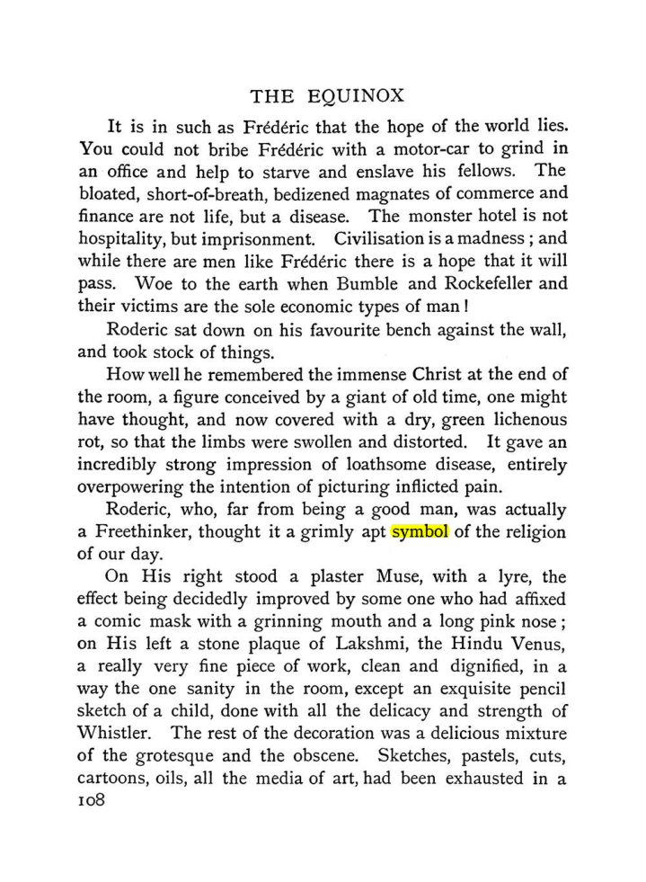 Original scan of The Equinox (Volume I, Number I), PDF page 118