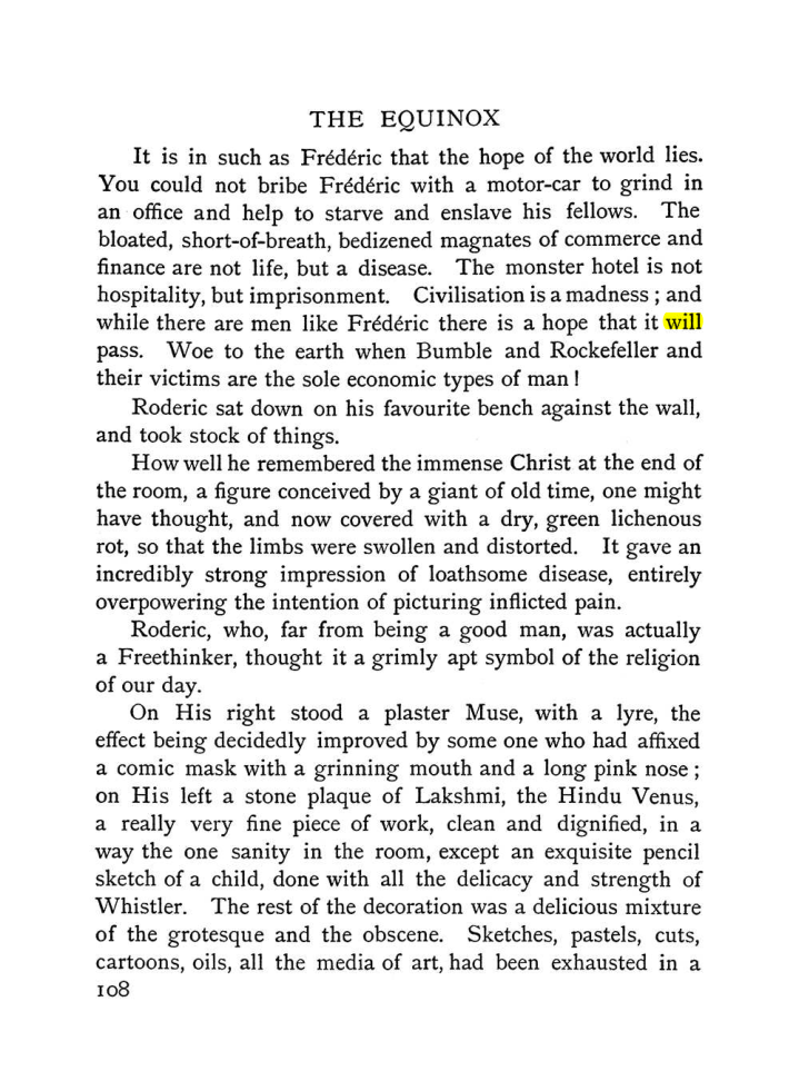 Original scan of The Equinox (Volume I, Number I), PDF page 118