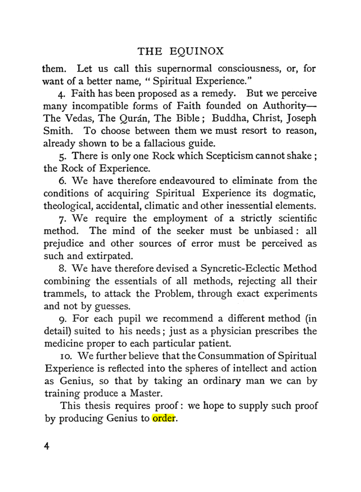 Original scan of The Equinox (Volume I, Number I), PDF page 12