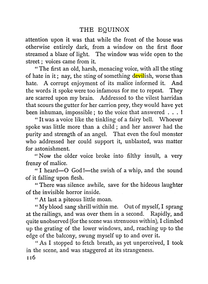 Original scan of The Equinox (Volume I, Number I), PDF page 126