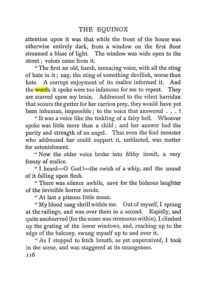 Original scan of The Equinox (Volume I, Number I), PDF page 126