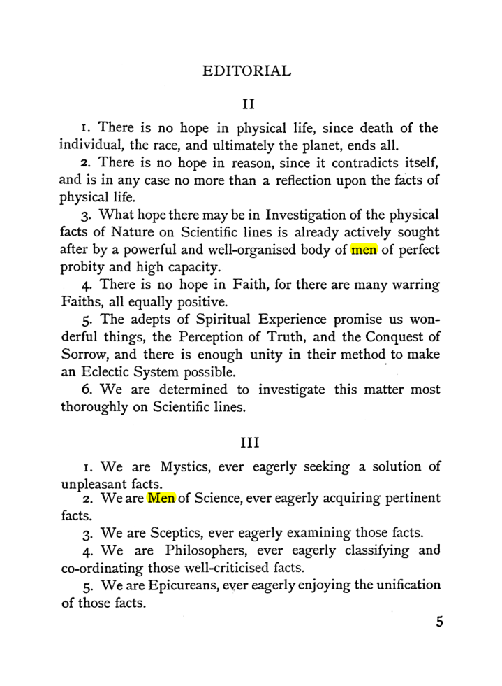 Original scan of The Equinox (Volume I, Number I), PDF page 13