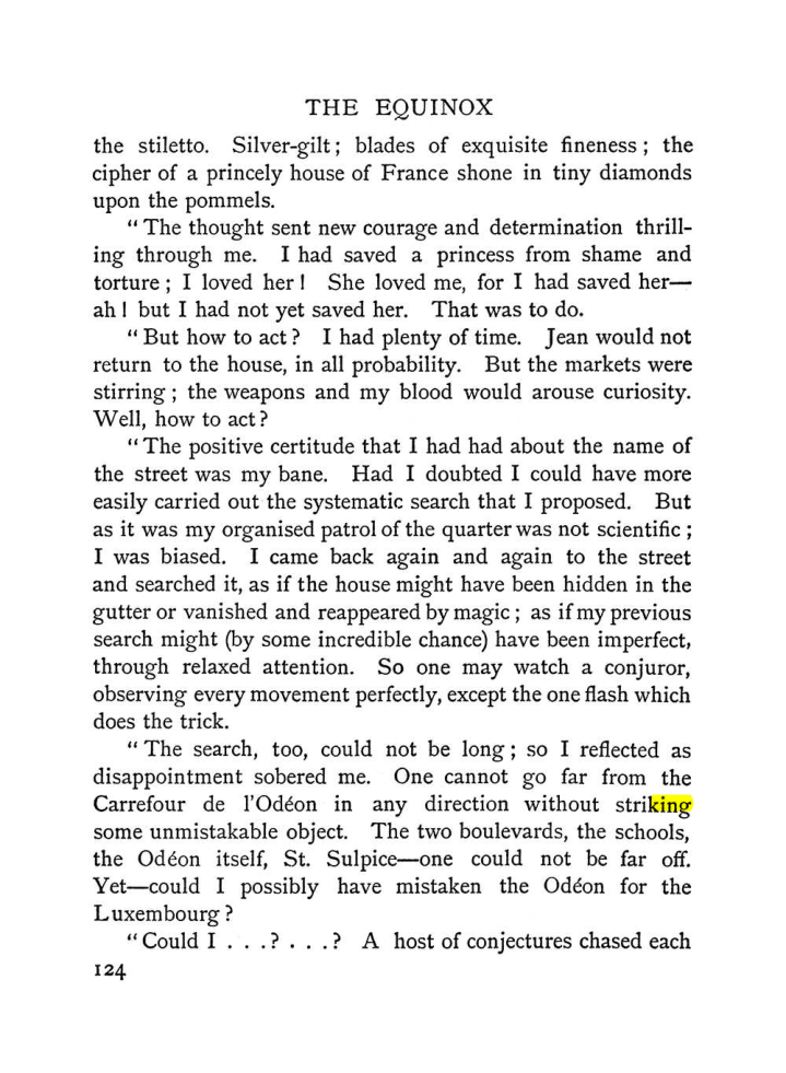 Original scan of The Equinox (Volume I, Number I), PDF page 134