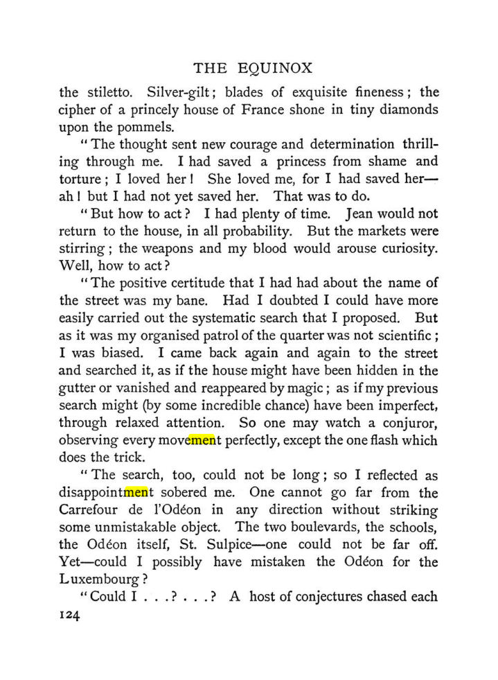 Original scan of The Equinox (Volume I, Number I), PDF page 134
