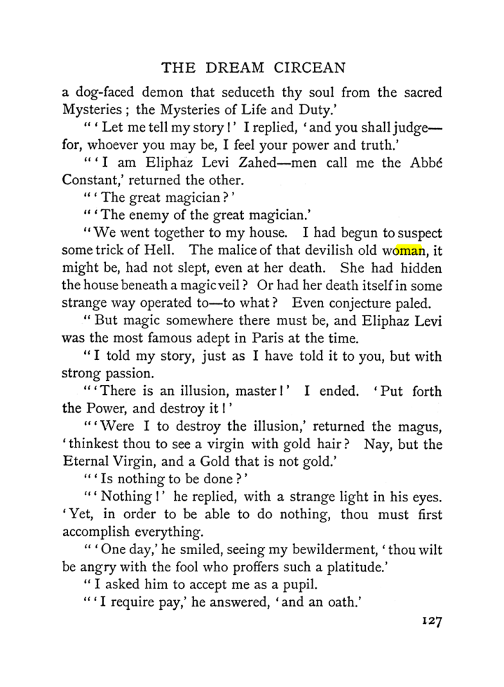 Original scan of The Equinox (Volume I, Number I), PDF page 137