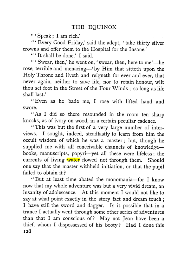 Original scan of The Equinox (Volume I, Number I), PDF page 138