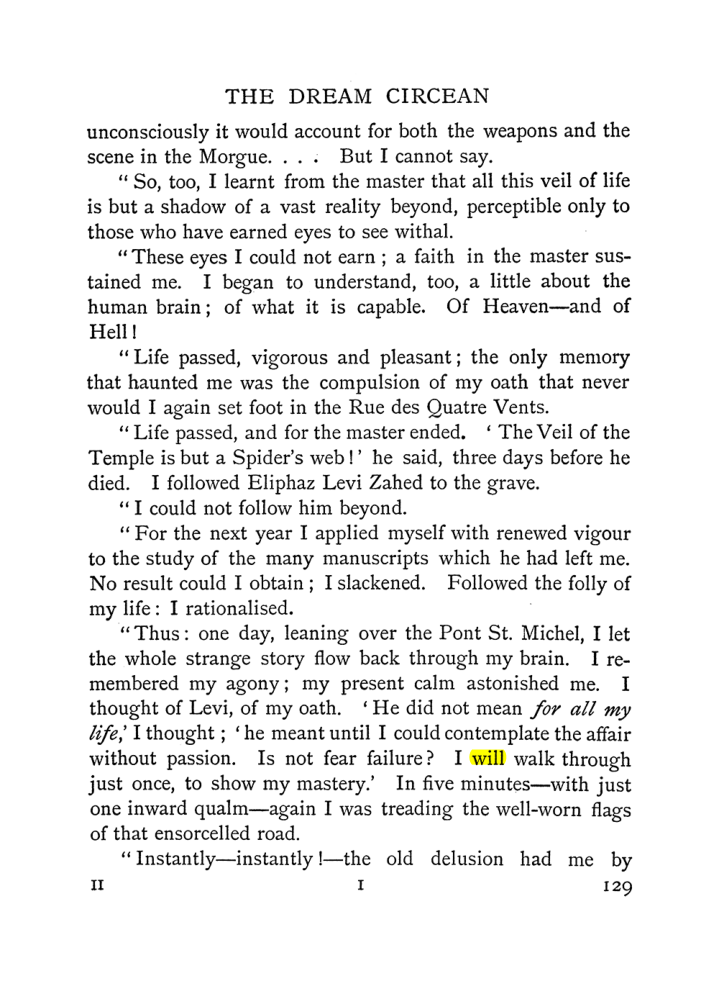 Original scan of The Equinox (Volume I, Number I), PDF page 139