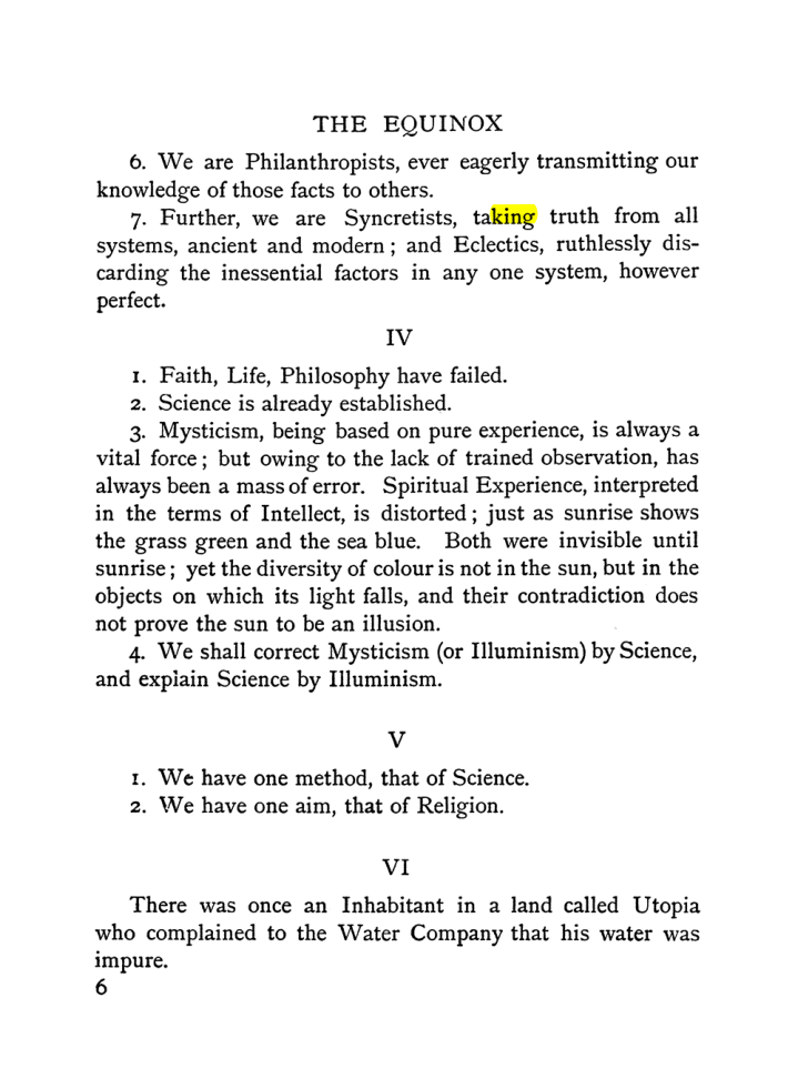 Original scan of The Equinox (Volume I, Number I), PDF page 14