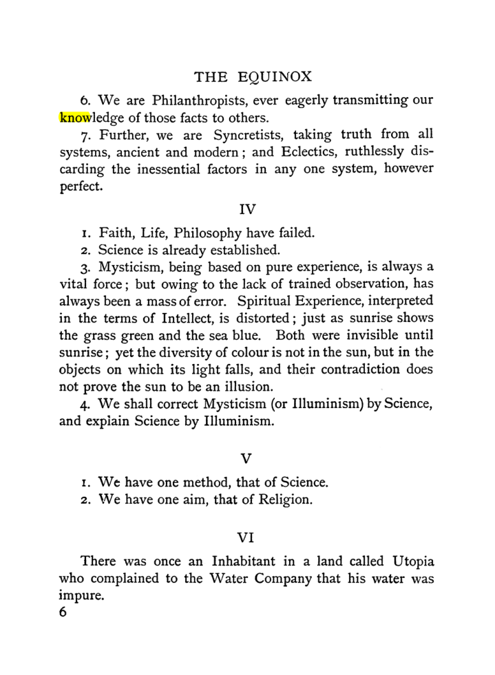 Original scan of The Equinox (Volume I, Number I), PDF page 14