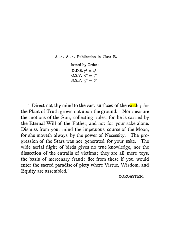 Original scan of The Equinox (Volume I, Number I), PDF page 148