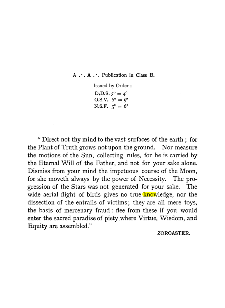 Original scan of The Equinox (Volume I, Number I), PDF page 148