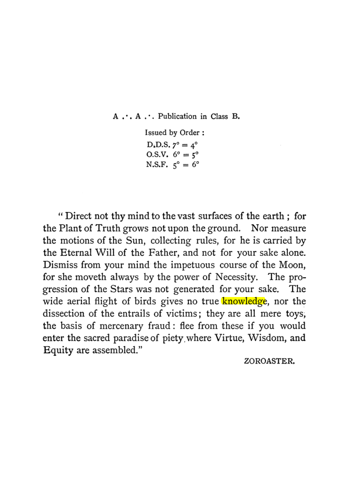 Original scan of The Equinox (Volume I, Number I), PDF page 148