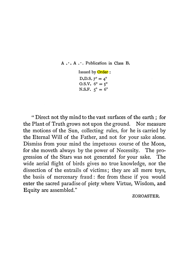 Original scan of The Equinox (Volume I, Number I), PDF page 148