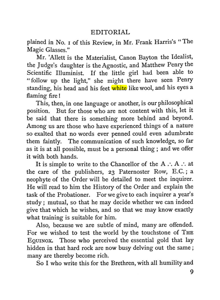 Original scan of The Equinox (Volume I, Number I), PDF page 17