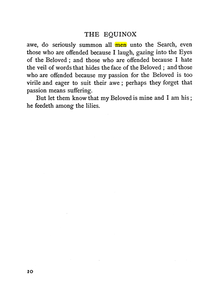 Original scan of The Equinox (Volume I, Number I), PDF page 18