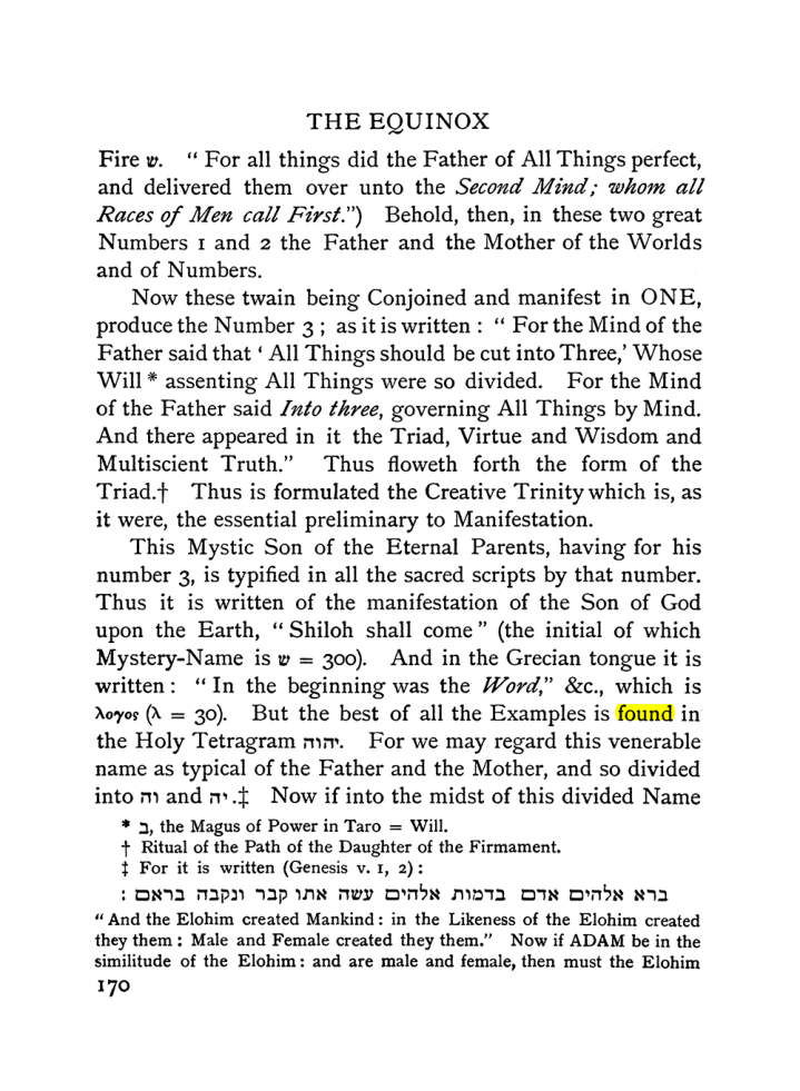 Original scan of The Equinox (Volume I, Number I), PDF page 180