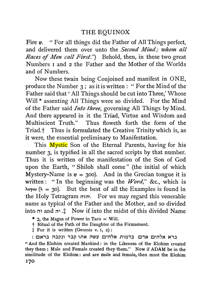 Original scan of The Equinox (Volume I, Number I), PDF page 180