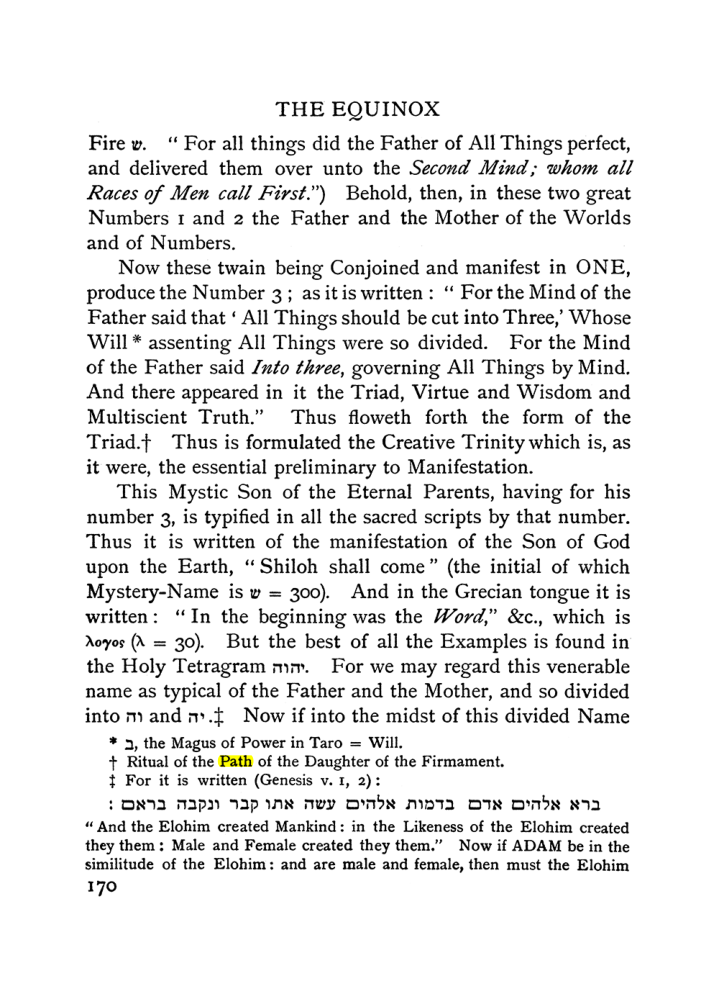 Original scan of The Equinox (Volume I, Number I), PDF page 180