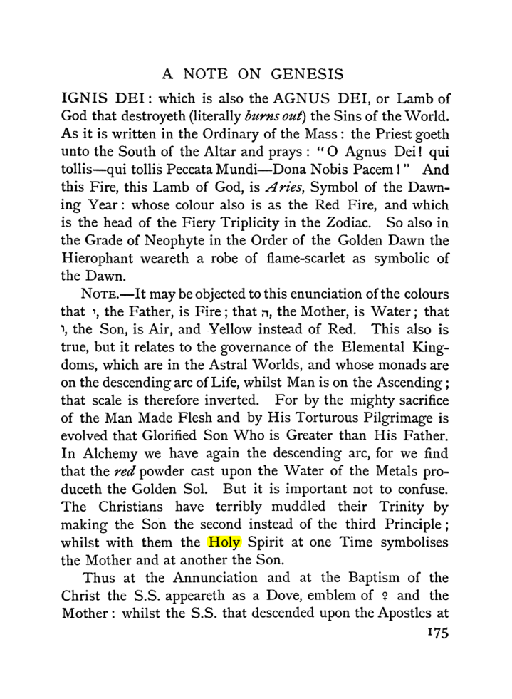 Original scan of The Equinox (Volume I, Number I), PDF page 185