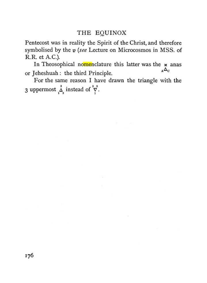 Original scan of The Equinox (Volume I, Number I), PDF page 186