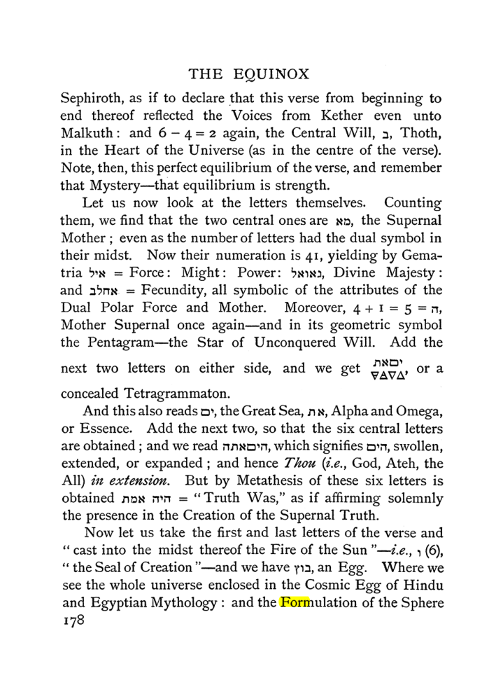 Original scan of The Equinox (Volume I, Number I), PDF page 188