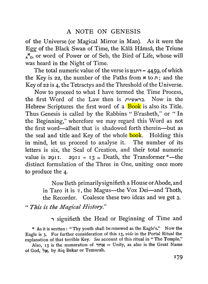 Original scan of The Equinox (Volume I, Number I), PDF page 189