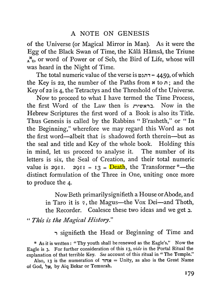 Original scan of The Equinox (Volume I, Number I), PDF page 189