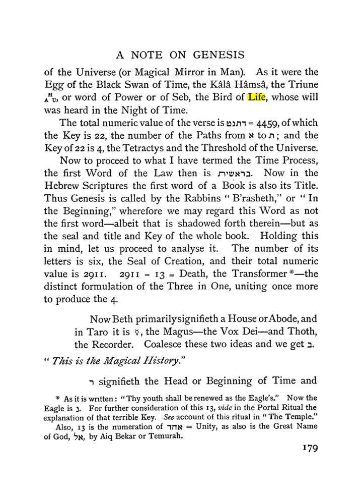 Original scan of The Equinox (Volume I, Number I), PDF page 189