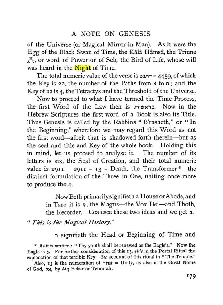 Original scan of The Equinox (Volume I, Number I), PDF page 189