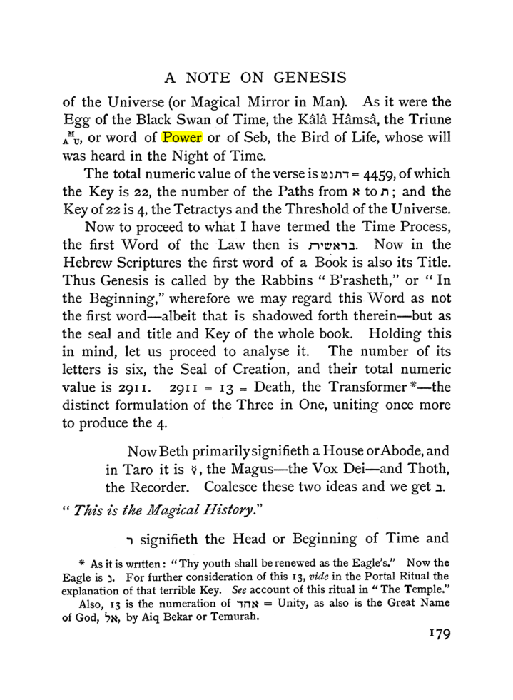 Original scan of The Equinox (Volume I, Number I), PDF page 189