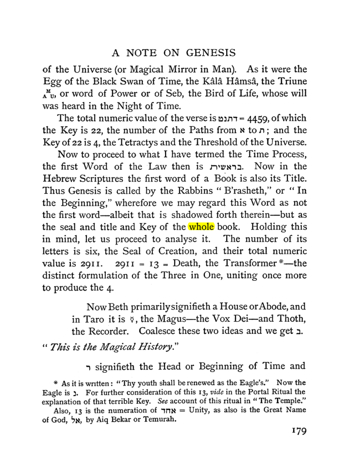 Original scan of The Equinox (Volume I, Number I), PDF page 189