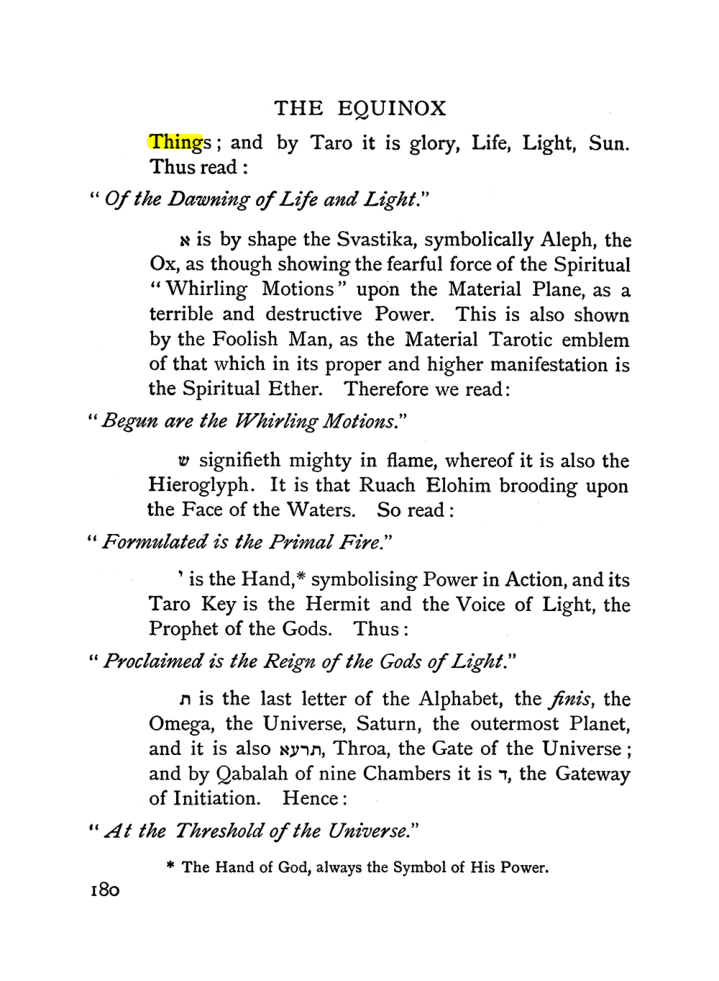 Original scan of The Equinox (Volume I, Number I), PDF page 190
