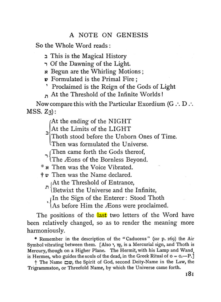 Original scan of The Equinox (Volume I, Number I), PDF page 191
