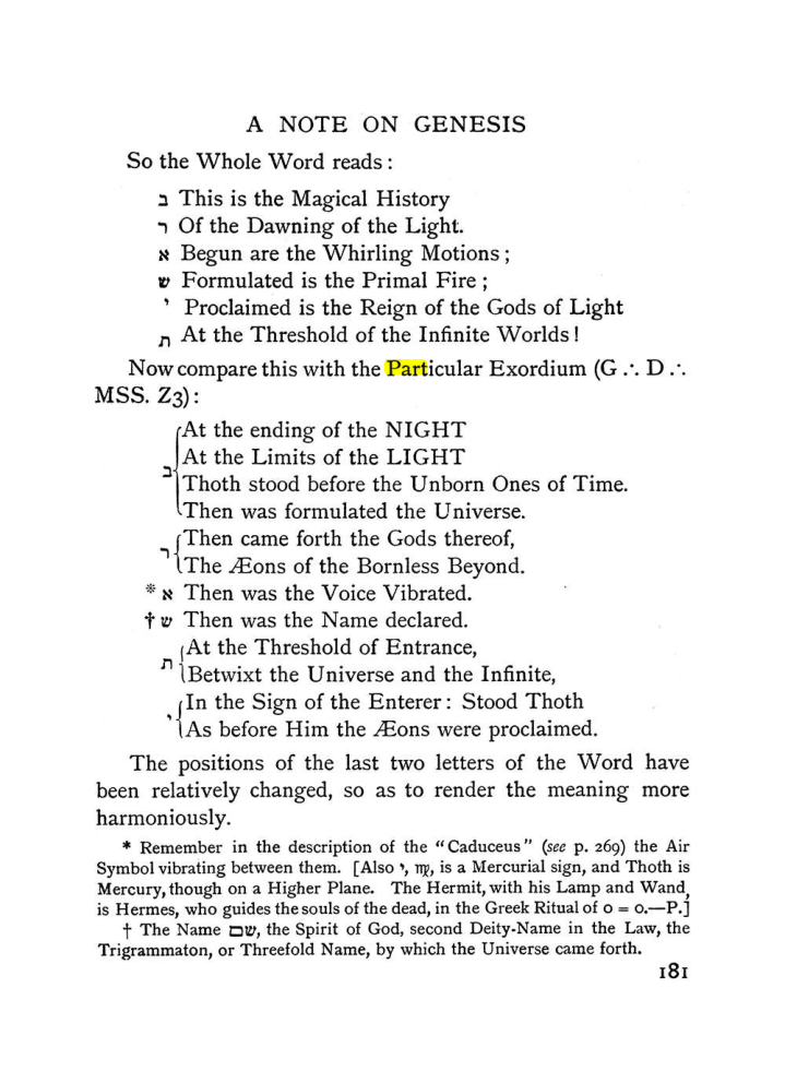 Original scan of The Equinox (Volume I, Number I), PDF page 191