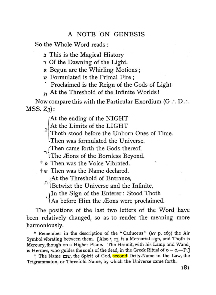 Original scan of The Equinox (Volume I, Number I), PDF page 191