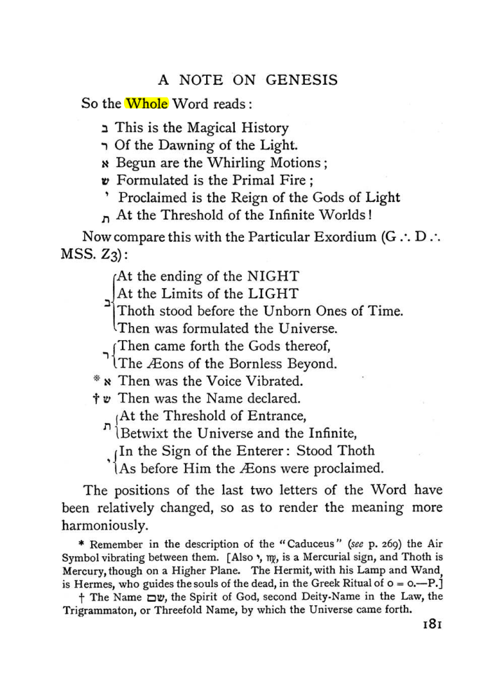 Original scan of The Equinox (Volume I, Number I), PDF page 191