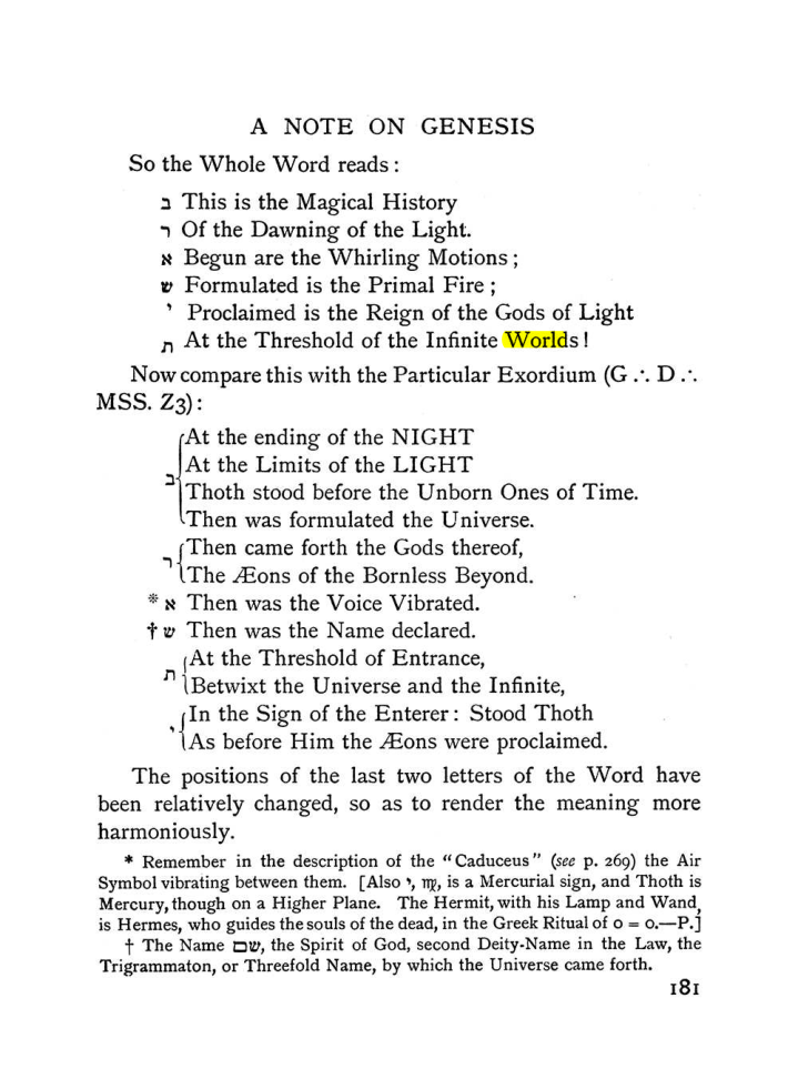 Original scan of The Equinox (Volume I, Number I), PDF page 191