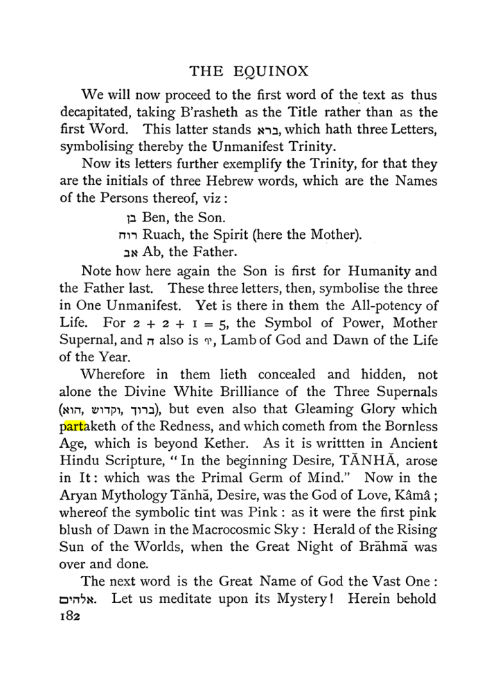 Original scan of The Equinox (Volume I, Number I), PDF page 192