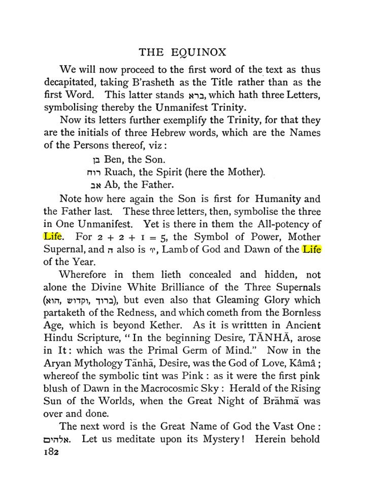 Original scan of The Equinox (Volume I, Number I), PDF page 192
