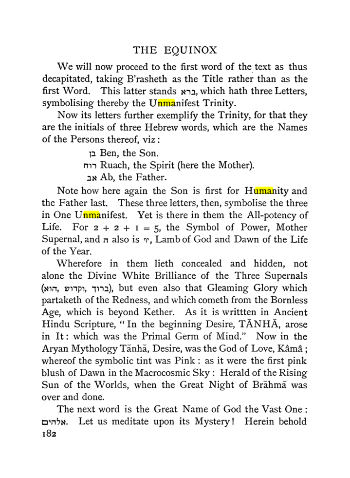 Original scan of The Equinox (Volume I, Number I), PDF page 192