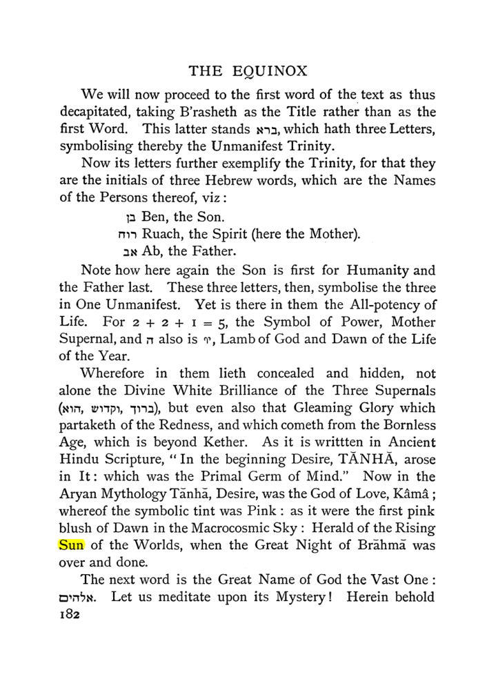 Original scan of The Equinox (Volume I, Number I), PDF page 192