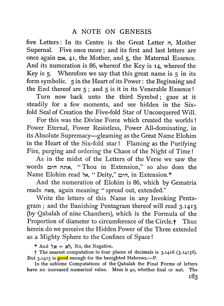 Original scan of The Equinox (Volume I, Number I), PDF page 193
