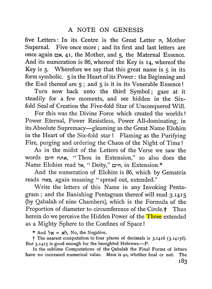 Original scan of The Equinox (Volume I, Number I), PDF page 193