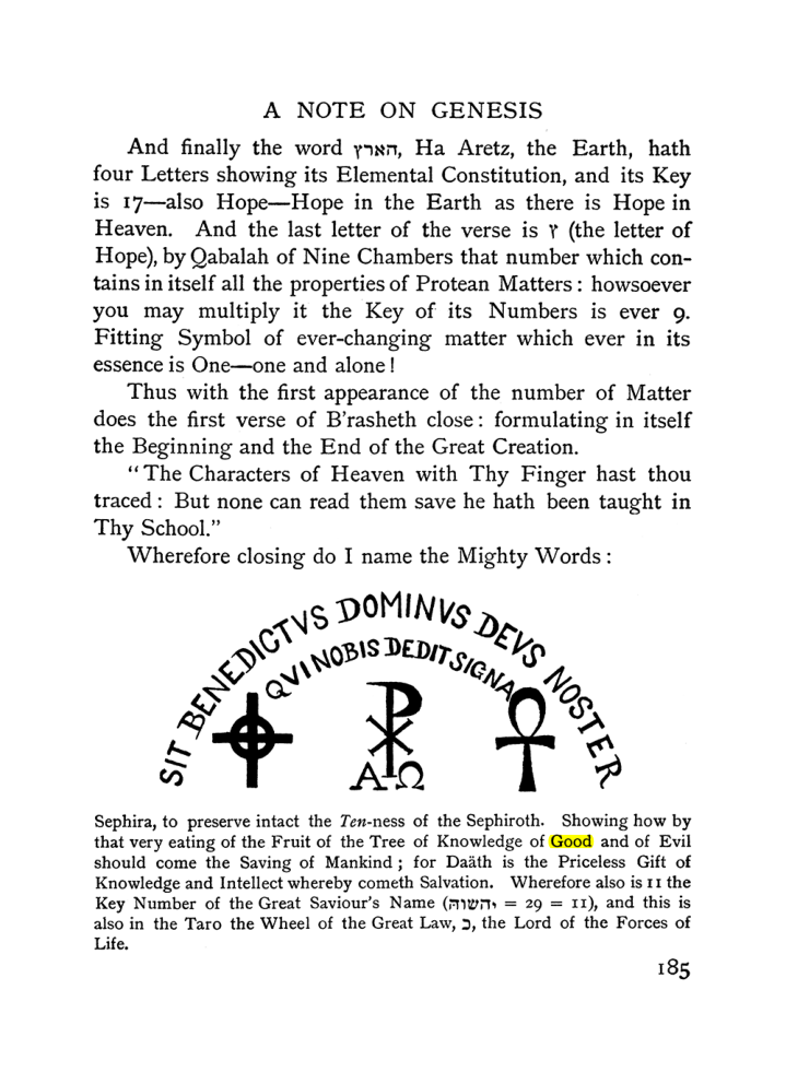 Original scan of The Equinox (Volume I, Number I), PDF page 195