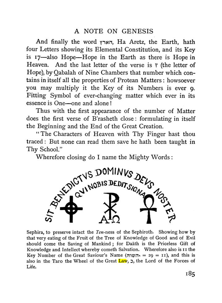 Original scan of The Equinox (Volume I, Number I), PDF page 195