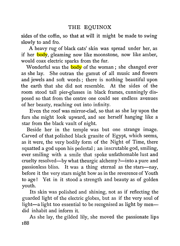 Original scan of The Equinox (Volume I, Number I), PDF page 198