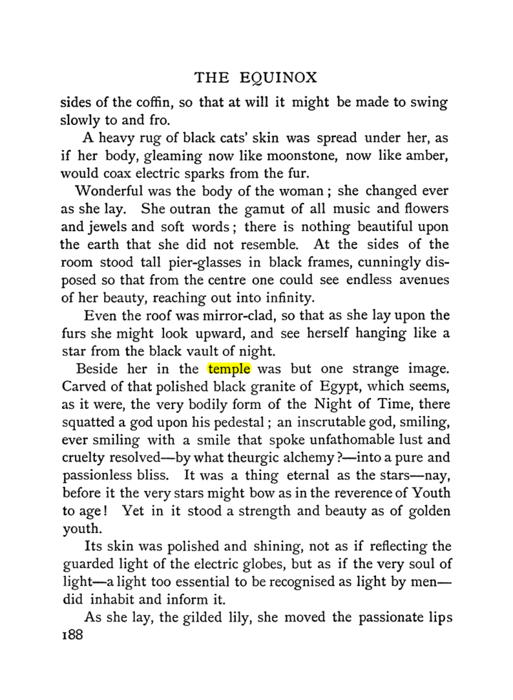 Original scan of The Equinox (Volume I, Number I), PDF page 198