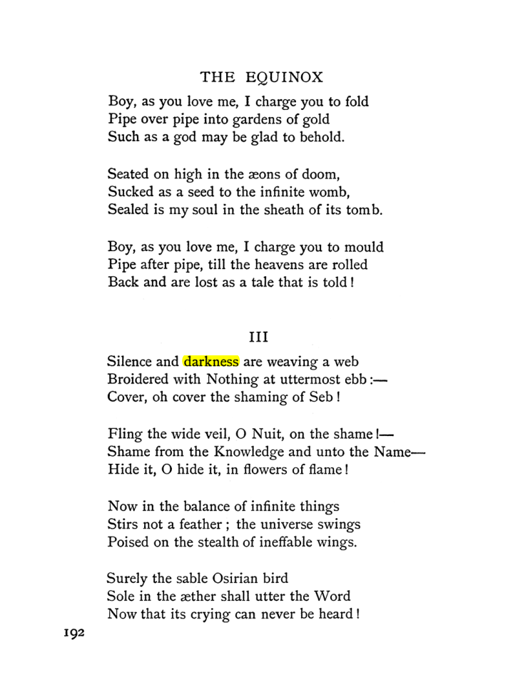 Original scan of The Equinox (Volume I, Number I), PDF page 202