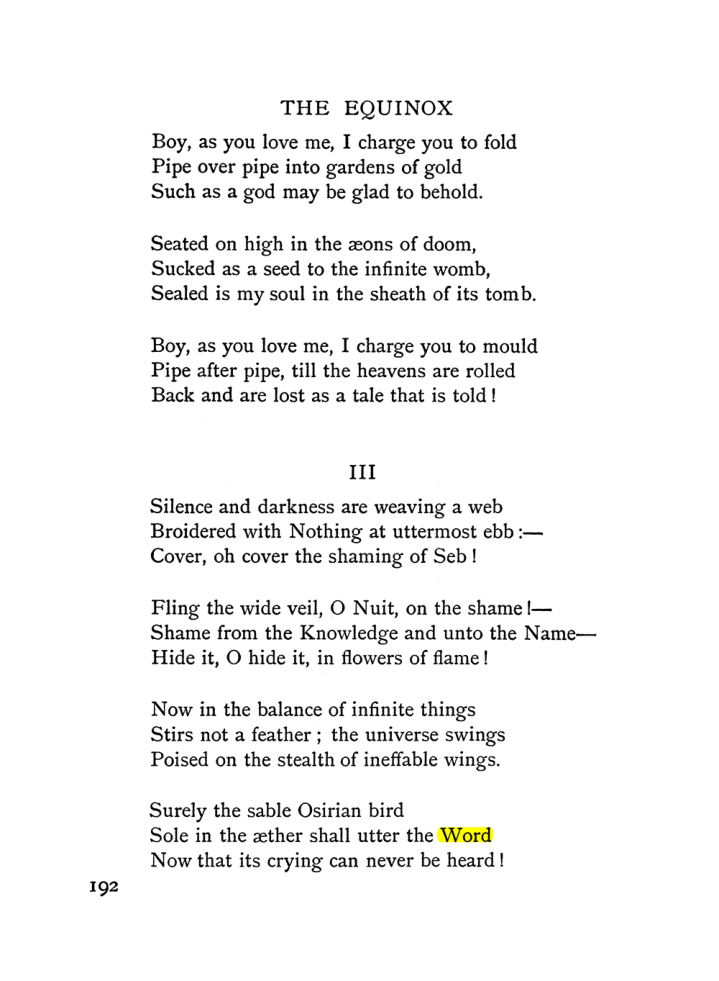 Original scan of The Equinox (Volume I, Number I), PDF page 202
