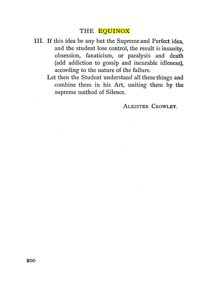 Original scan of The Equinox (Volume I, Number I), PDF page 210